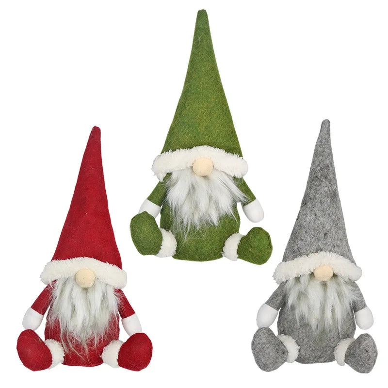 2021Christmas Decoration Gift New Year Handmade  Gnome Swedish Figurines  Faceless  Christmas Doll Cute Xmas Gift