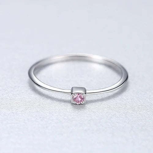 PAG&MAG Created Emerald VVS Bague Rings 925 Sterling Silver Stackable Ring For Women Green Gemstone joyas de plata 925 mujer