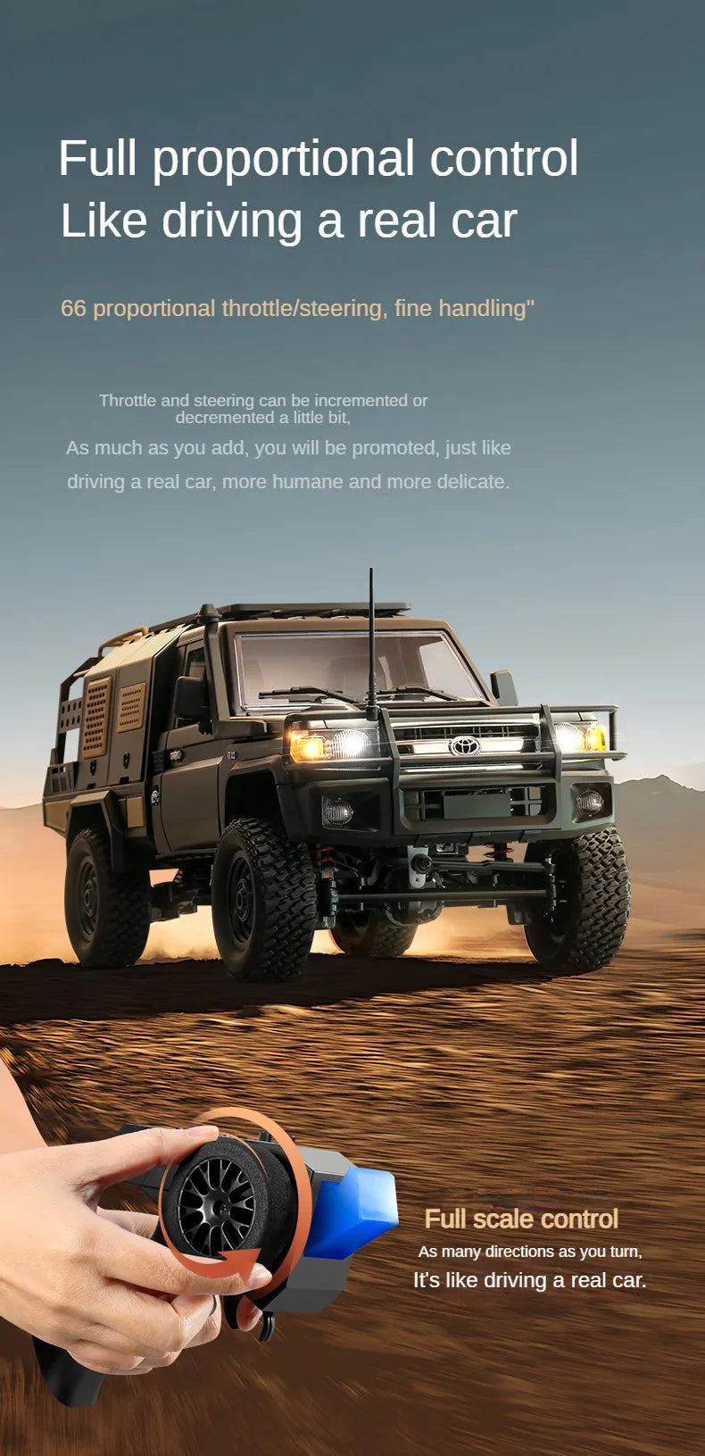 MN82 MN82S LC79 1/12 4WD Full Scale RC Pickup Short Truck 2.4G Remote Control Climbing Off-road Car Toys For Kids Festival Gifts