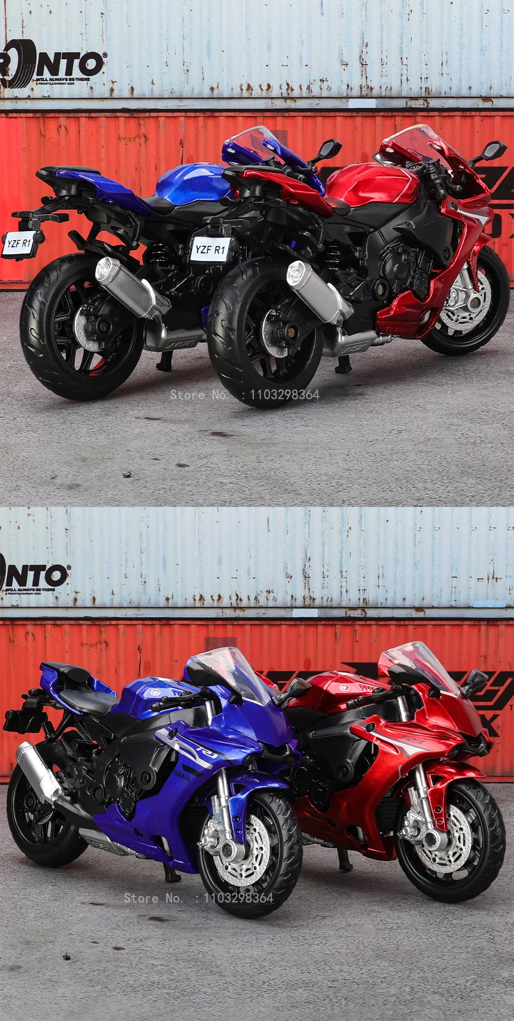 MSZ 1:18 Kawasaki Ninja H2R Suzuki YAMAHA modèle de moto en alliage moulé sous pression, jouet cadeau, modèle de moto statique moulé sous pression