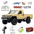 MN MODEL Full Scale RC CAR MN82 Upgraded MN82 PRO Controllable Headlights 2.4G 4WD Off-Road Car Pick Up Truck Toy for Kids Gifts