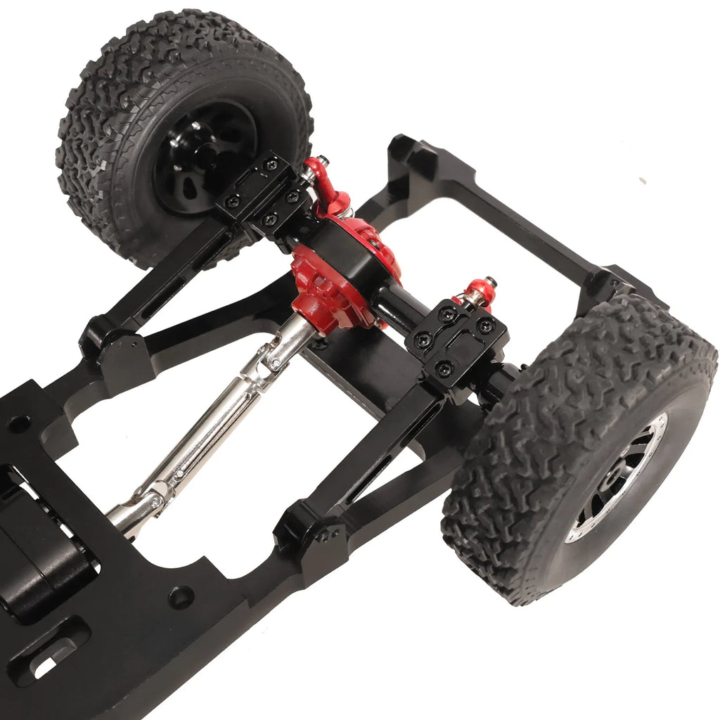 MN82 Metal OP Rear Axle Leaf Spring Modified Rod Set Fixing Plate Fastenings Kit For 1/12 MN82s 82Pro LC79 RC Car Upgrade Parts