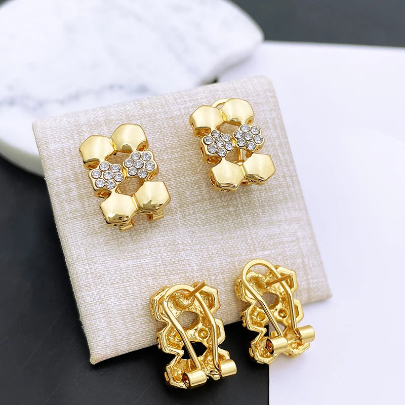 Gold Color Jewelry Sets For Women Necklace Sets For Women bijoux de mode ensembles de bijoux