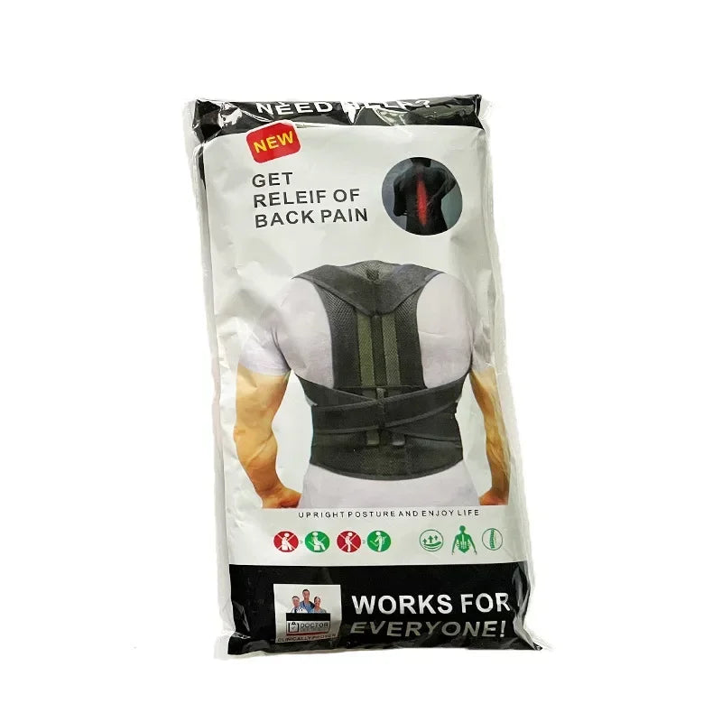 Posture Corrector For Men Women Hunching Back Support Health Care Shoulder Brace Straightener Belt Trainer Clavicle Spine Lumbar