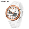 SANDA New LED Digital Watches Men Sports Luminous Multifunction Waterproof Women Wristwatch Outdoor Running Student Alarm Clock