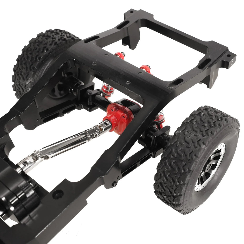 MN82 Metal OP Rear Axle Leaf Spring Modified Rod Set Fixing Plate Fastenings Kit For 1/12 MN82s 82Pro LC79 RC Car Upgrade Parts