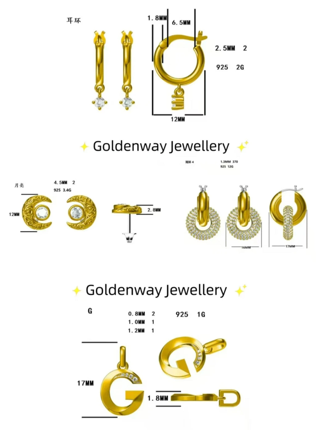 Bracelets en acier inoxydable ou titane avec motif floral pour femme