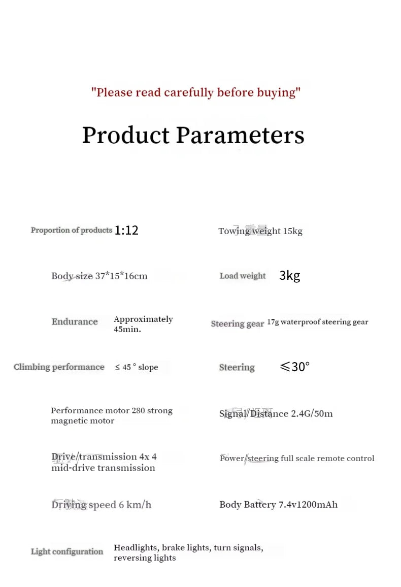 MN MODEL Full Scale RC CAR MN82 Upgraded MN82 PRO Controllable Headlights 2.4G 4WD Off-Road Car Pick Up Truck Toy for Kids Gifts