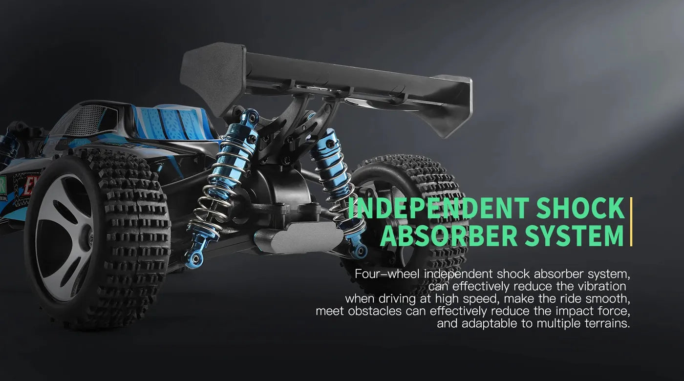 WLtoys A959B 184011 1/18 4WD RC Racing Car 70KM 2.4G Remote Control Drift High Speed Off-Road Vehicle Adult Boys Toys Kids Gift