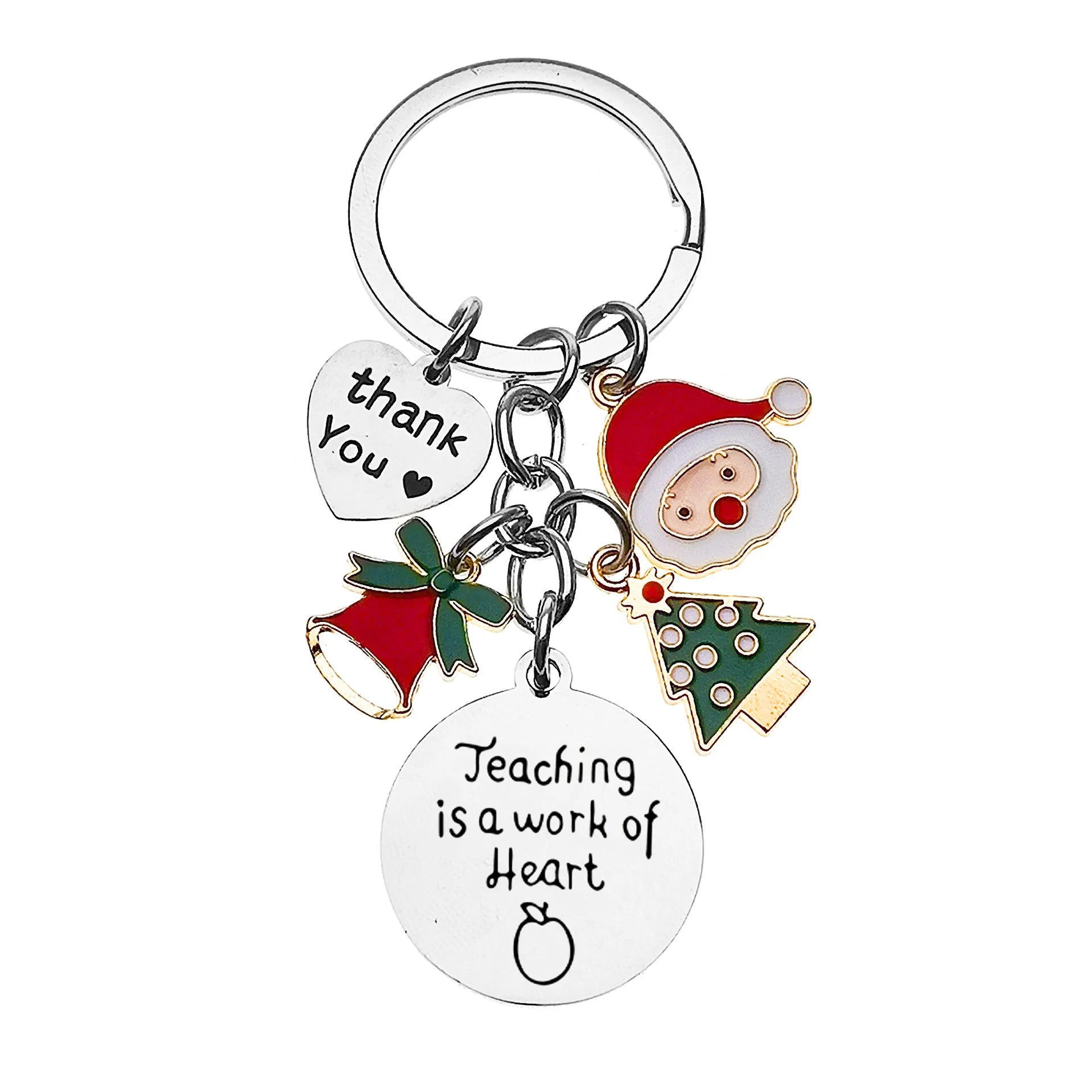 Porte-clés Idée Cadeau Professeur (Noël) - Accessoire de Sac