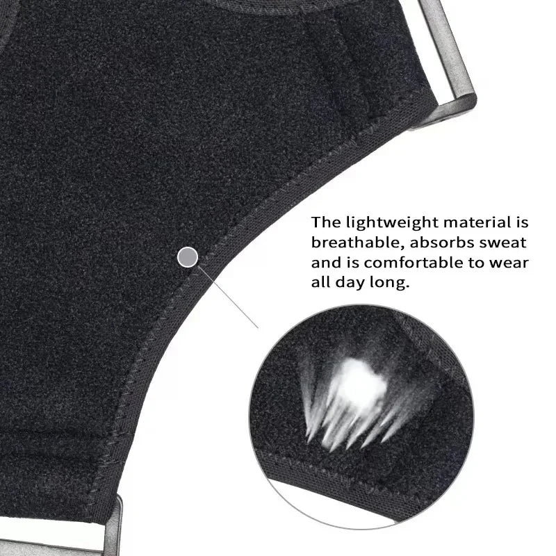 Posture Support Belt for Better Alignment - Lightweight Back Support for Sitting & Standing, Helps Maintain Upright Posture
