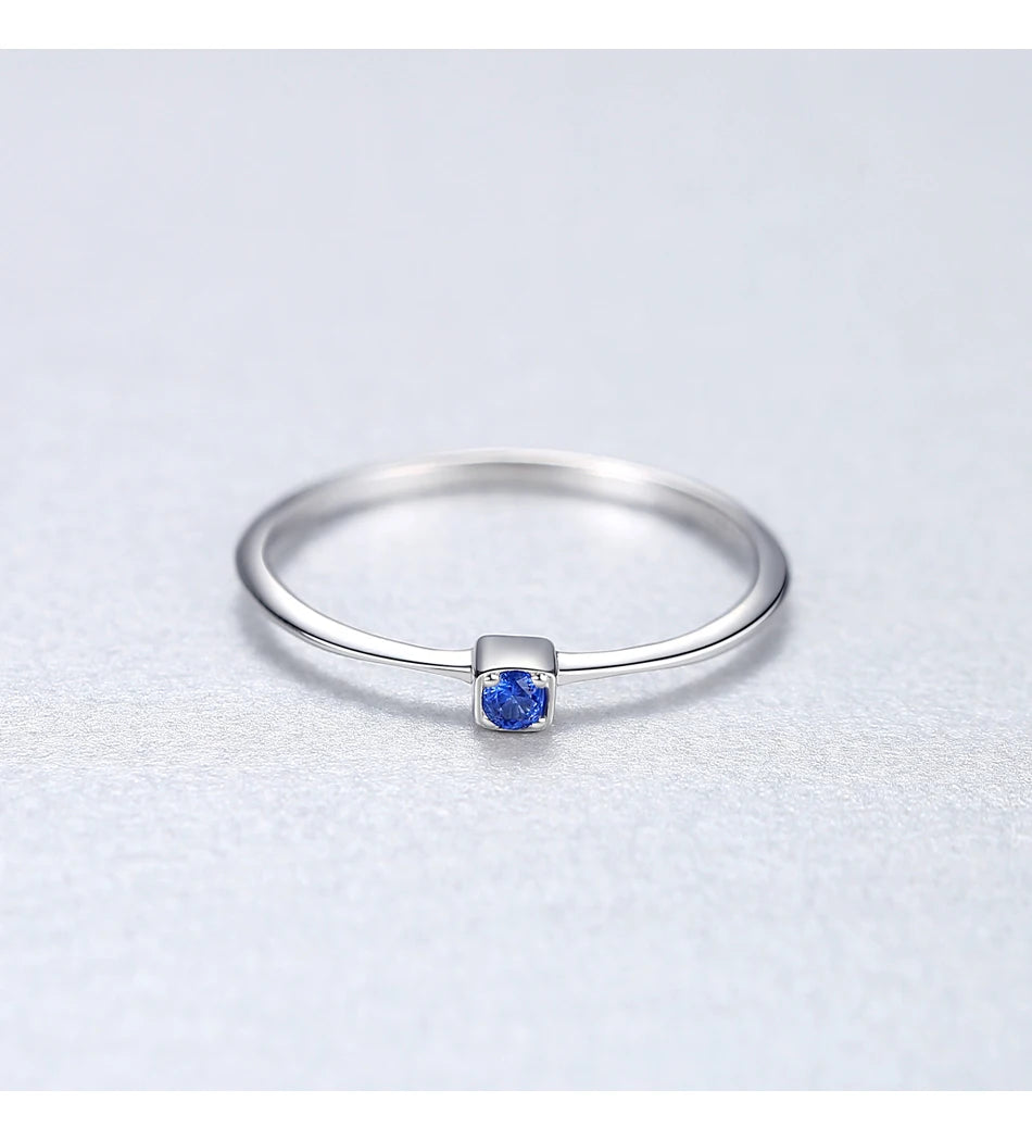 PAG&MAG Created Emerald VVS Bague Rings 925 Sterling Silver Stackable Ring For Women Green Gemstone joyas de plata 925 mujer