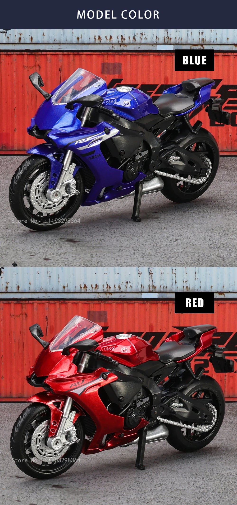 MSZ 1:18 Kawasaki Ninja H2R Suzuki YAMAHA modèle de moto en alliage moulé sous pression, jouet cadeau, modèle de moto statique moulé sous pression