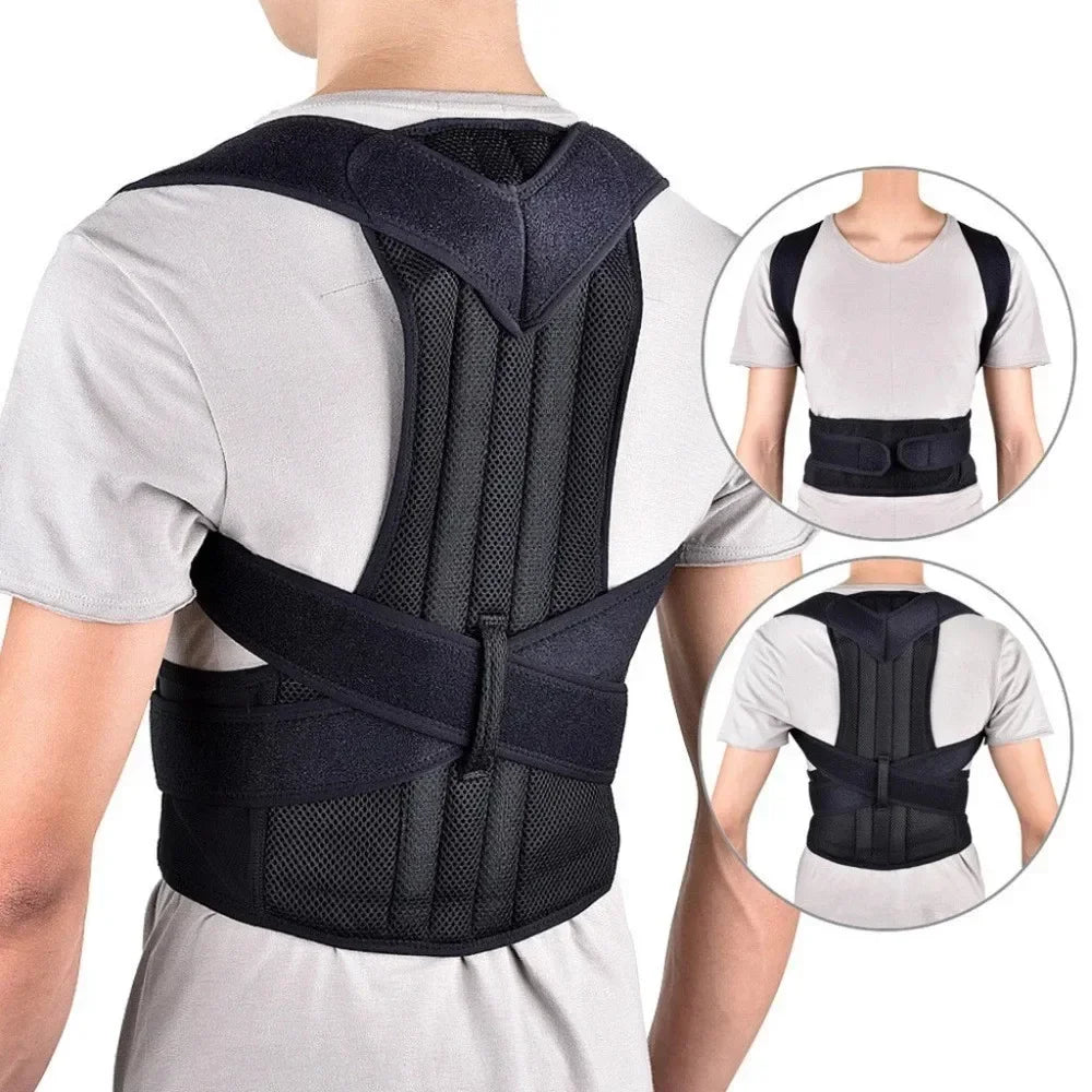 Posture Corrector For Men Women Hunching Back Support Health Care Shoulder Brace Straightener Belt Trainer Clavicle Spine Lumbar