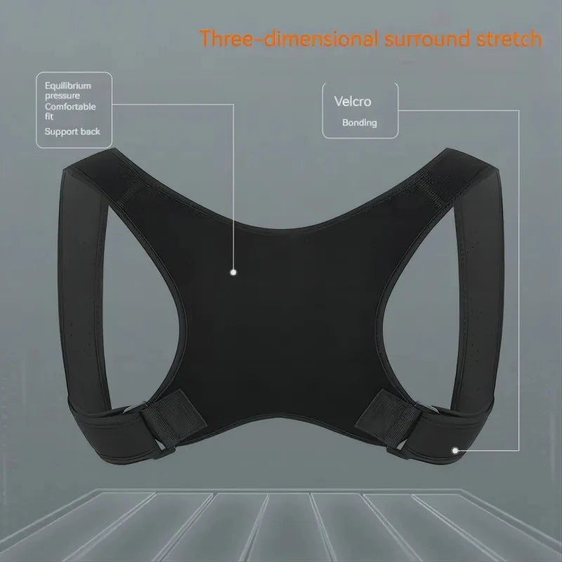 Posture Support Belt for Better Alignment - Lightweight Back Support for Sitting & Standing, Helps Maintain Upright Posture