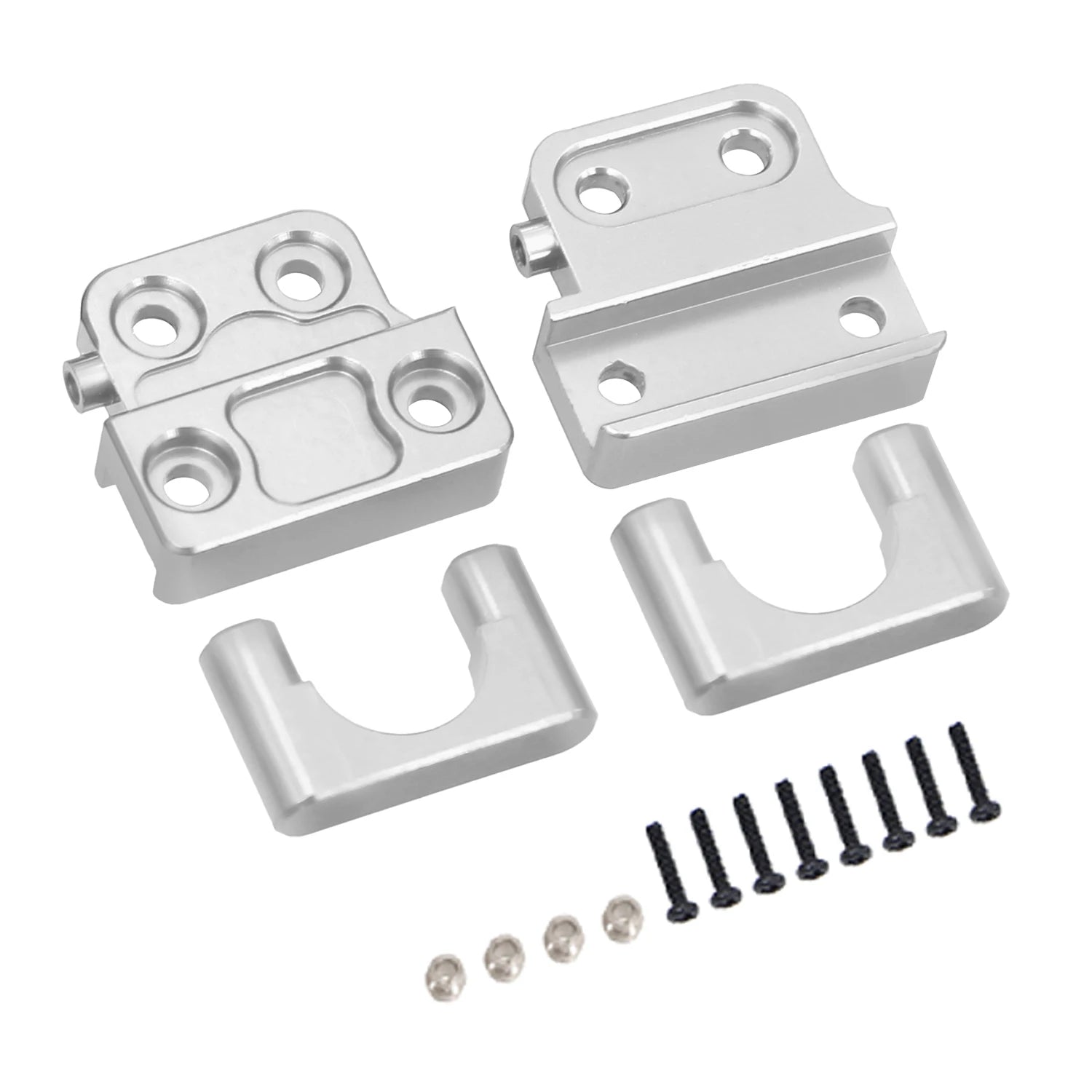 MN82 Metal OP Rear Axle Leaf Spring Modified Rod Set Fixing Plate Fastenings Kit For 1/12 MN82s 82Pro LC79 RC Car Upgrade Parts