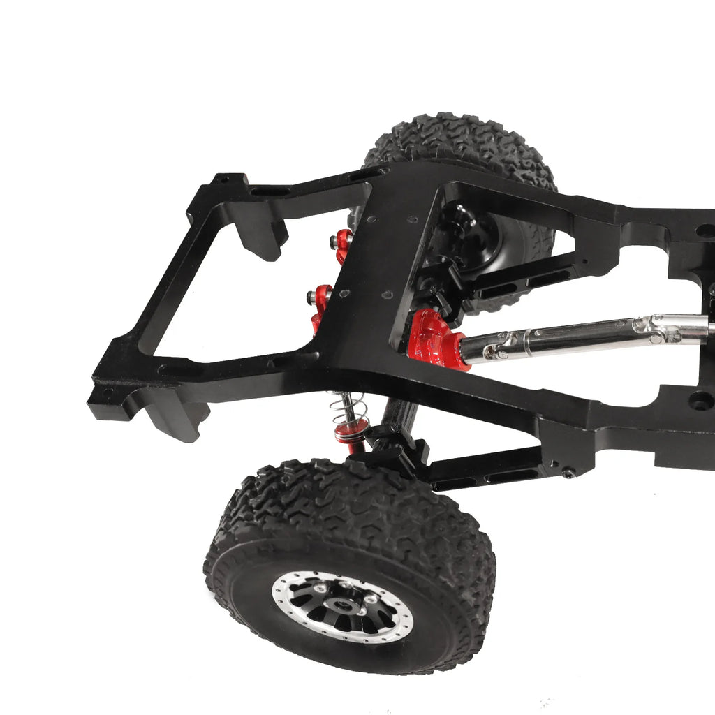 MN82 Metal OP Rear Axle Leaf Spring Modified Rod Set Fixing Plate Fastenings Kit For 1/12 MN82s 82Pro LC79 RC Car Upgrade Parts