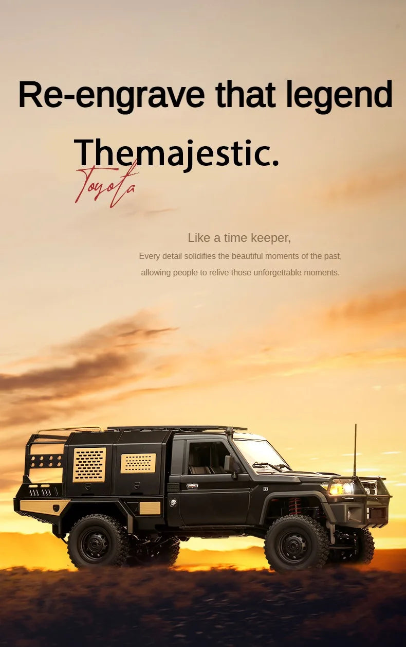 MN82 MN82S LC79 1/12 4WD Full Scale RC Pickup Short Truck 2.4G Remote Control Climbing Off-road Car Toys For Kids Festival Gifts